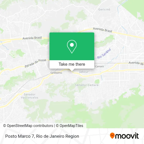 Posto Marco 7 map