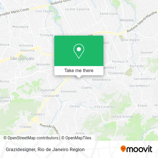 Grazidesigner map