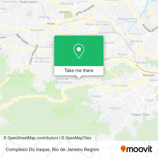 Complexo Do Iraque map