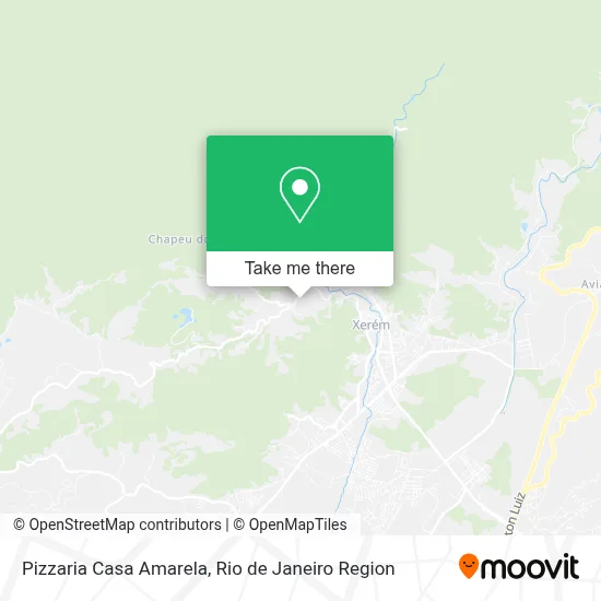 Pizzaria Casa Amarela map