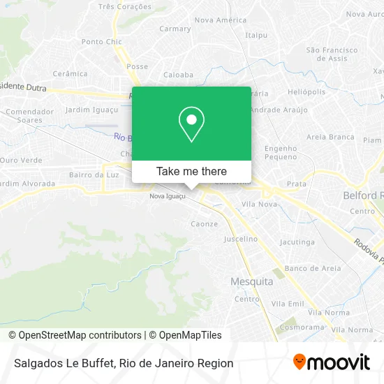Salgados Le Buffet map
