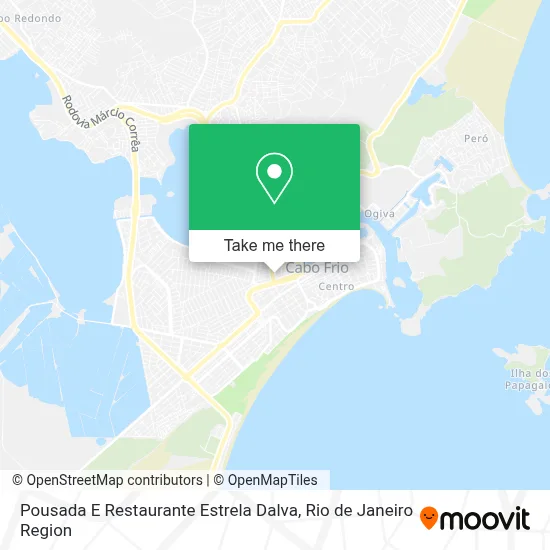 Pousada E Restaurante Estrela Dalva map