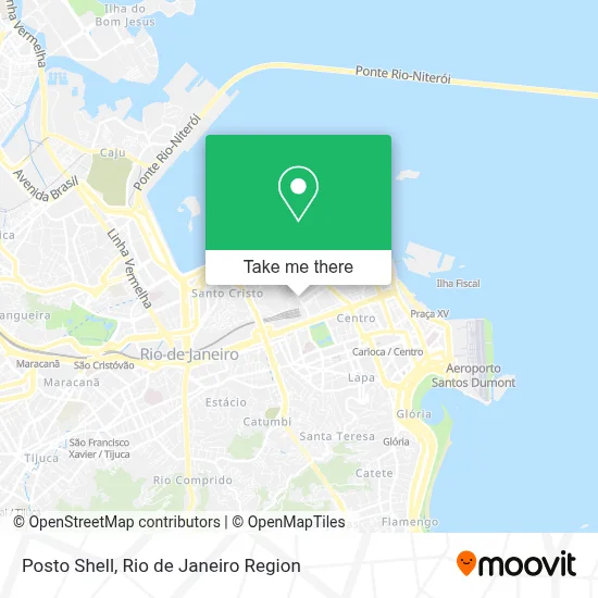 Posto Shell map