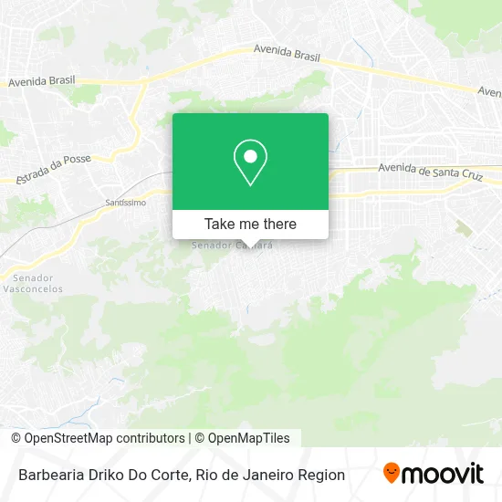 Barbearia Driko Do Corte map