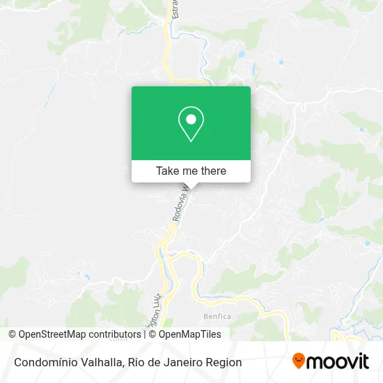 Condomínio Valhalla map