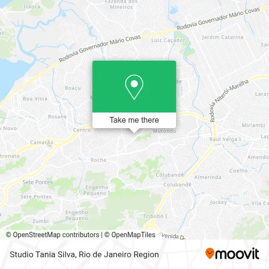 Studio Tania Silva map