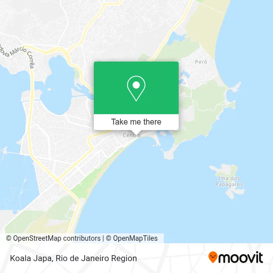 Koala Japa map