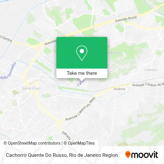 Cachorro Quente Do Russo map