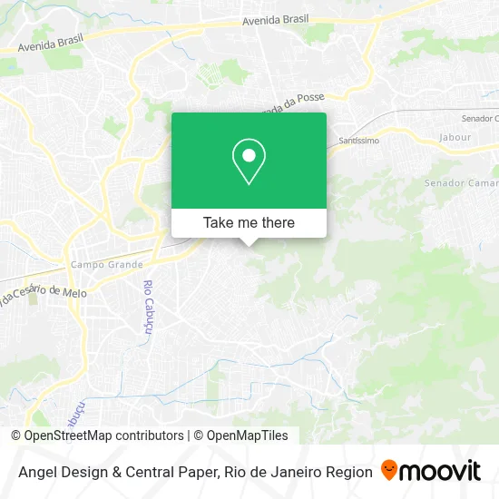 Angel Design & Central Paper map
