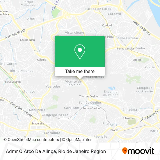 Admr O Arco Da Alinça map