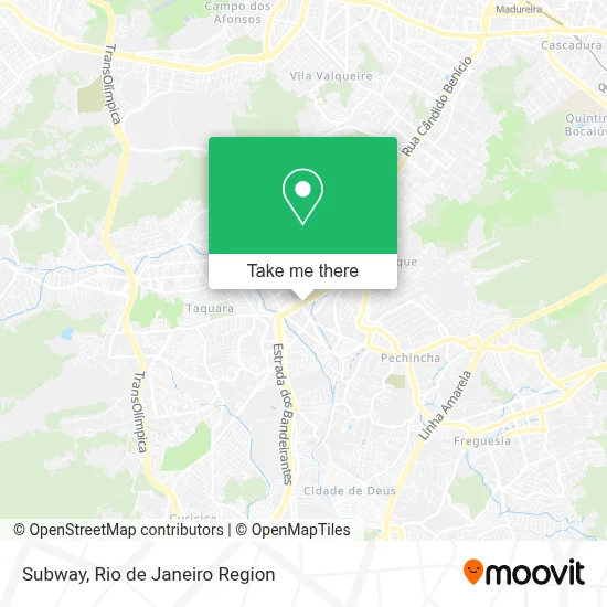 Subway map