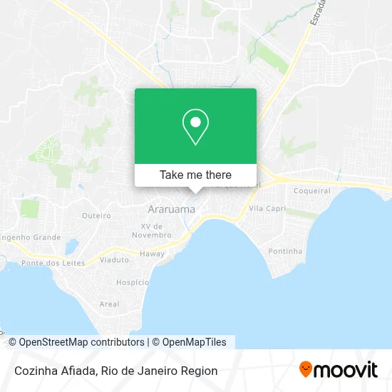 Cozinha Afiada map