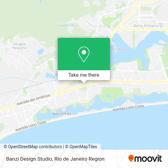 Banzi Design Studio map