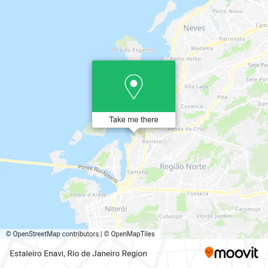 Estaleiro Enavi map