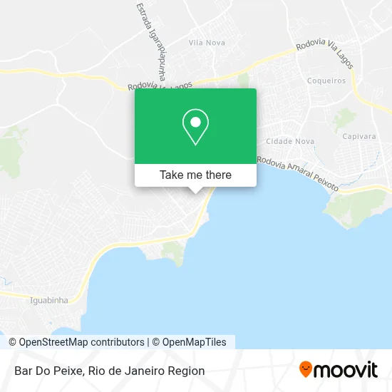 Bar Do Peixe map