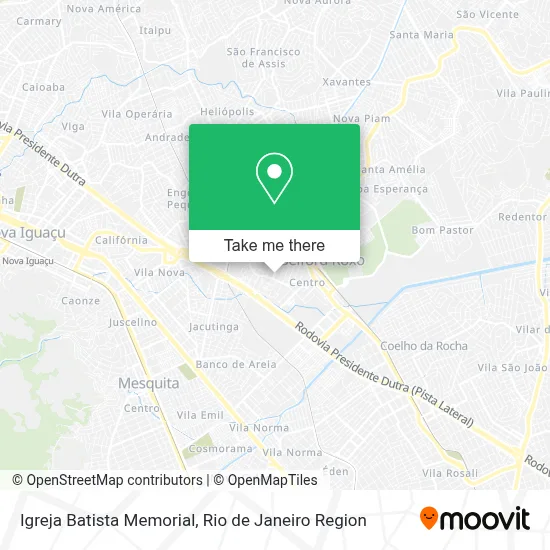 Igreja Batista Memorial map