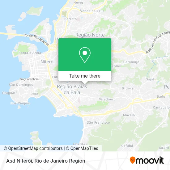 Asd Niterói map