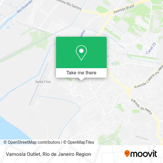 Vamosla Outlet map