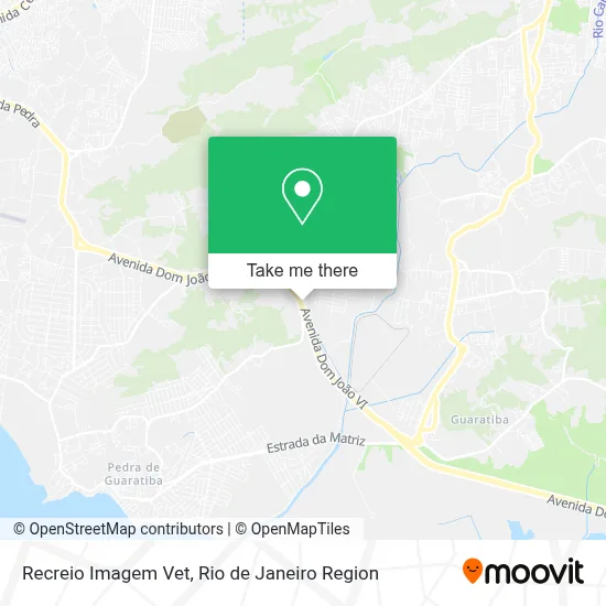 Recreio Imagem Vet map