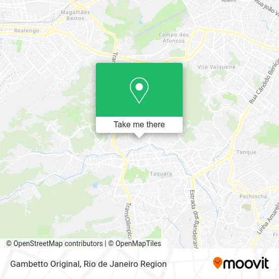 Gambetto Original map