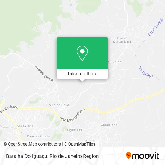 Batalha Do Iguaçu map