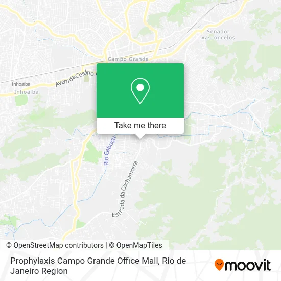 Prophylaxis Campo Grande Office Mall map