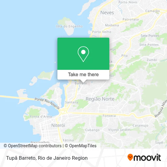 Tupã Barreto map