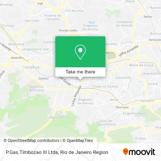 P.Gas.Timbozao III Ltda map