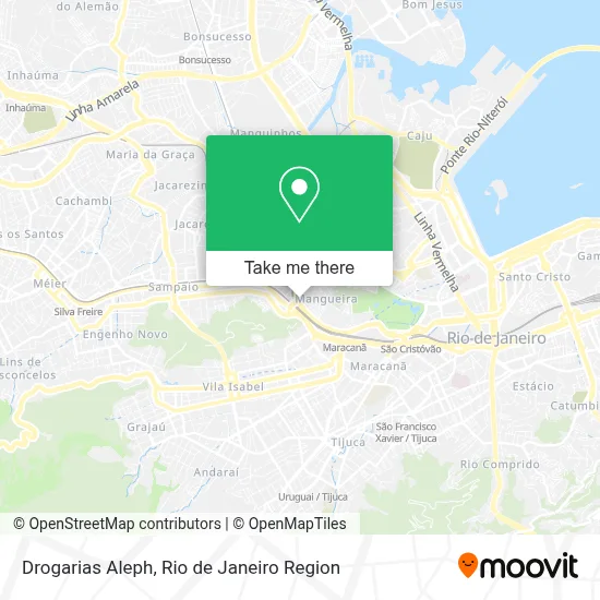 Drogarias Aleph map