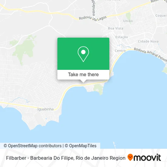 Filbarber - Barbearia Do Filipe map