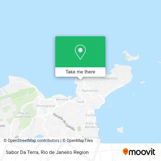Sabor Da Terra map