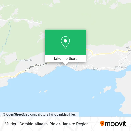 Muriqui Comida Mineira map