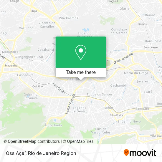 Oss Açaí map