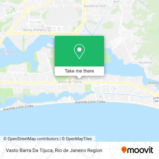 Vasto Barra Da Tijuca map