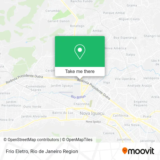 Frio Eletro map
