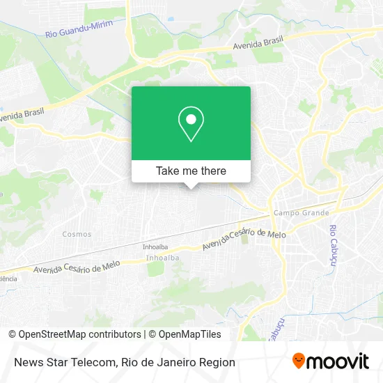 News Star Telecom map