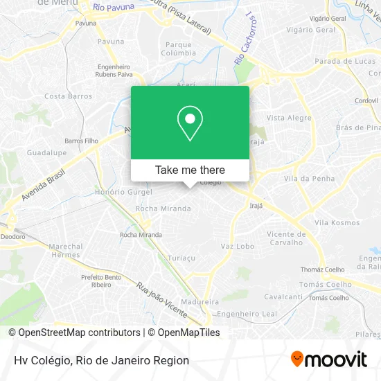 Hv Colégio map
