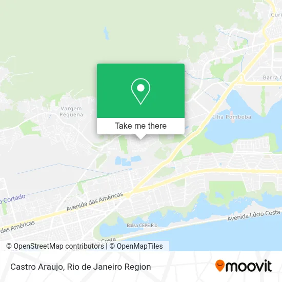 Castro Araujo map