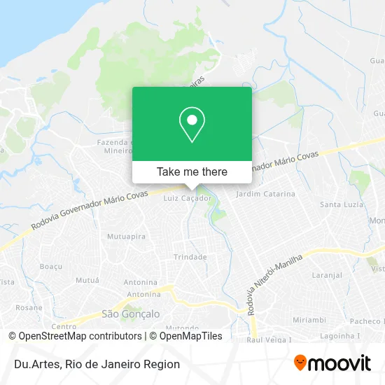 Du.Artes map