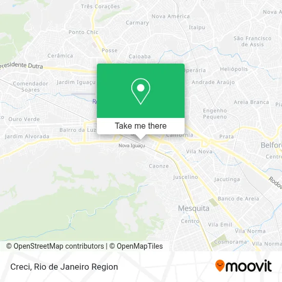 Creci map