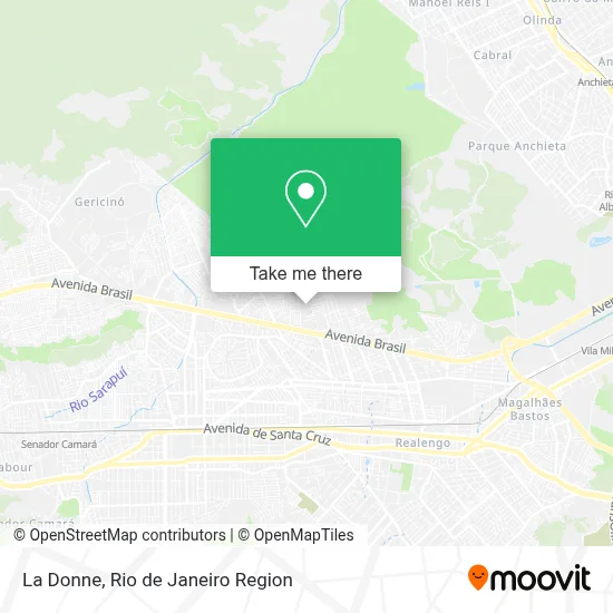 La Donne map