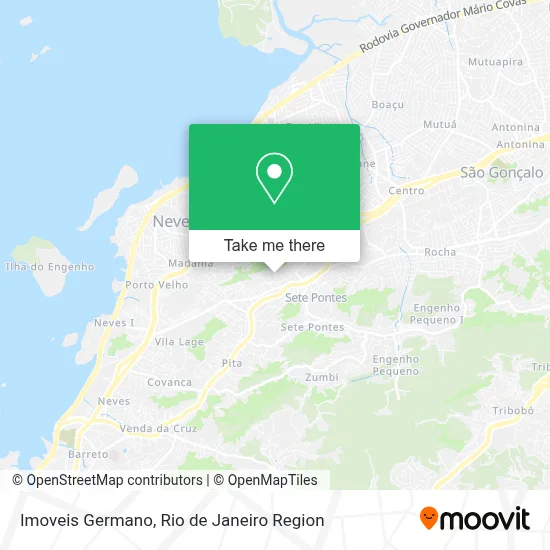 Imoveis Germano map