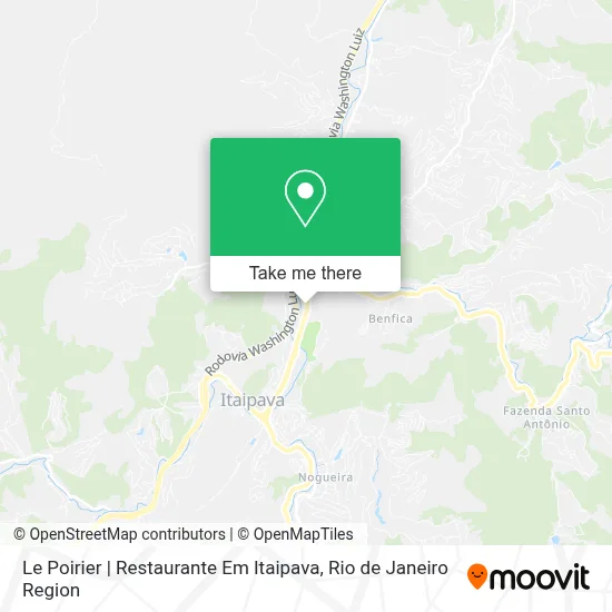 Le Poirier | Restaurante Em Itaipava map