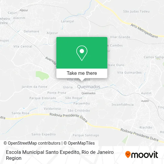 Escola Municipal Santo Expedito map