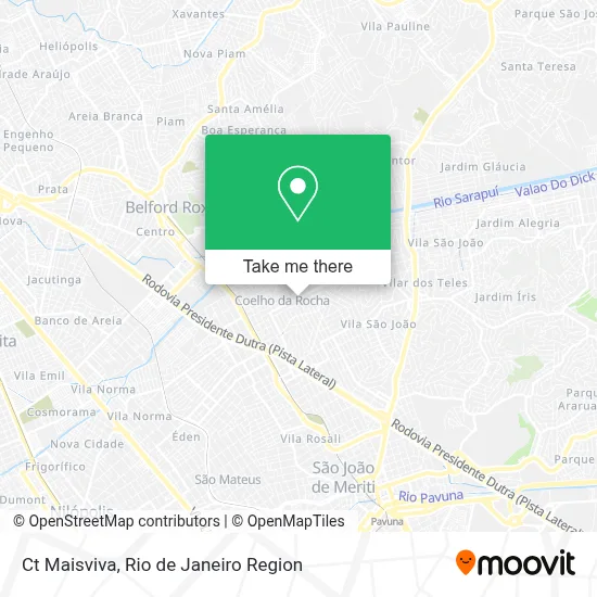 Ct Maisviva map