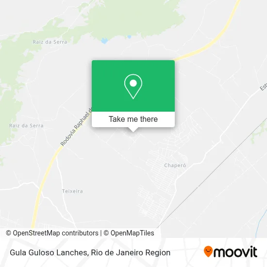 Gula Guloso Lanches map