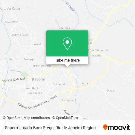 Supermercado Bom Preço map