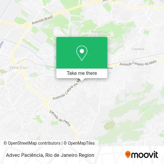 Advec Paciência map