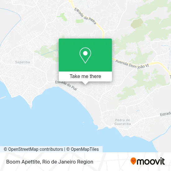 Boom Apettite map