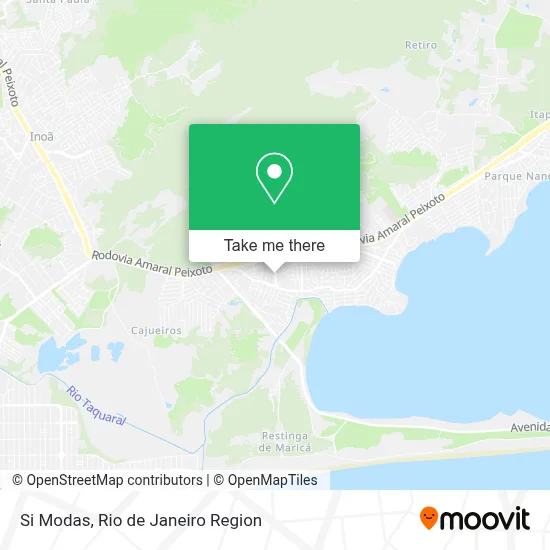 Si Modas map